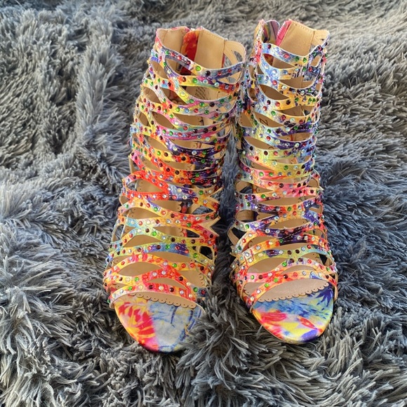 Zigi Soho Shoes - Zigs soho watercolor heels